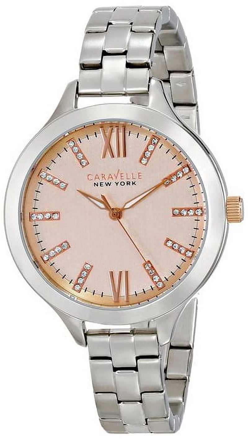 Caravelle New York Stainless Steel Ladies Watch 45L141