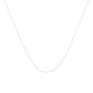 10K Gold 0.5 mm Slender & Dainty Fine Rope Chain Necklace