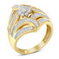 10K Yellow Gold Diamond Ring (1 Cttw, I-J Color, I2-I3 Clarity)-0