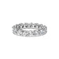 14K White Gold 5 1/4 Cttw Round Lab Grown Diamond Eternity Band Ring (F-G Color, VS1-VS2 Clarity)-0