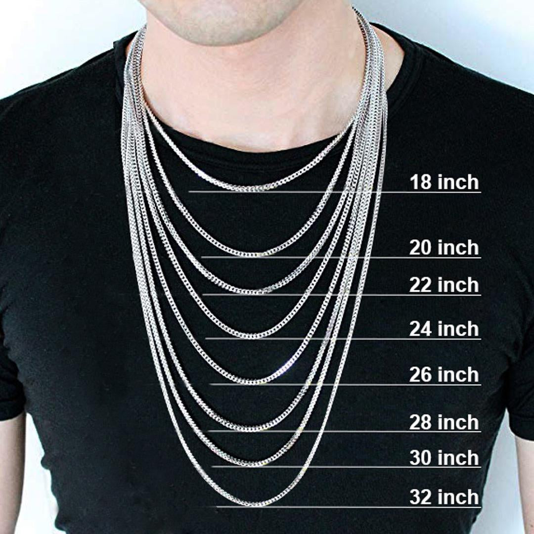 Men'S Stainless Steel Cuban Link Chain Necklace 10MM 18Inch Hip Hop Jewelry