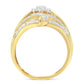 10K Yellow Gold Diamond Ring (1 Cttw, I-J Color, I2-I3 Clarity)-1