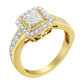 10KT Yellow Gold Diamond Cocktail Ring (5/8 cttw, H-I Color, SI2-I1 Clarity)-2