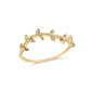 10K Yellow Gold Diamond Accent Branch and Leaf Band Ring (G-H Color, SI1-SI2 Clarity)-2