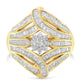 10K Yellow Gold Diamond Ring (1 Cttw, I-J Color, I2-I3 Clarity)-2