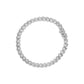 .925 Sterling Silver 1/4 Cttw Diamond "C" Link Bracelet (I-J Color, I2-I3 Clarity) - 7.25" Inches-2