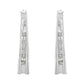 .925 Sterling Silver 1/10 Cttw Diamond Hoop Earrings (I-J Color, I3 Clarity) 