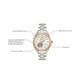 Bulova Ladies' Classic Diamond 3-Hand Automatic in Stainless Steel, Mother-of-Pearl Dial and Open Aperture Dial