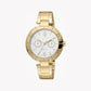 ESPRIT Women's Watch with Gold Stainless Steel Case and Gold Stainless Steel Band-0