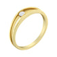 10K Yellow Gold Diamond Promise Ring (1/10 Cttw, H-I Color, I1-I2 Clarity)