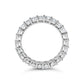 14K White Gold 2 1/4 Cttw Round Lab Grown Diamond Eternity Band Ring (F-G Color, VS1-VS2 Clarity)-3