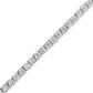 14K White Gold 3.0 Cttw Miracle Set Round-Cut Lab Grown Diamond Illusion 7" Tennis Bracelet (F-G Color, VS2-SI1 Clarity)-3