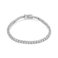 14K White Gold 2.0 Cttw Miracle Set Round-Cut Lab Grown Diamond Illusion 7" Tennis Bracelet (F-G Color, VS2-SI1 Clarity)-4