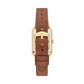 Fossil Raquel Women's Watch with Rectangular Case and Stainless Steel Bracelet or Leather Band