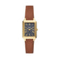 Fossil Raquel Women's Watch with Rectangular Case and Stainless Steel Bracelet or Leather Band