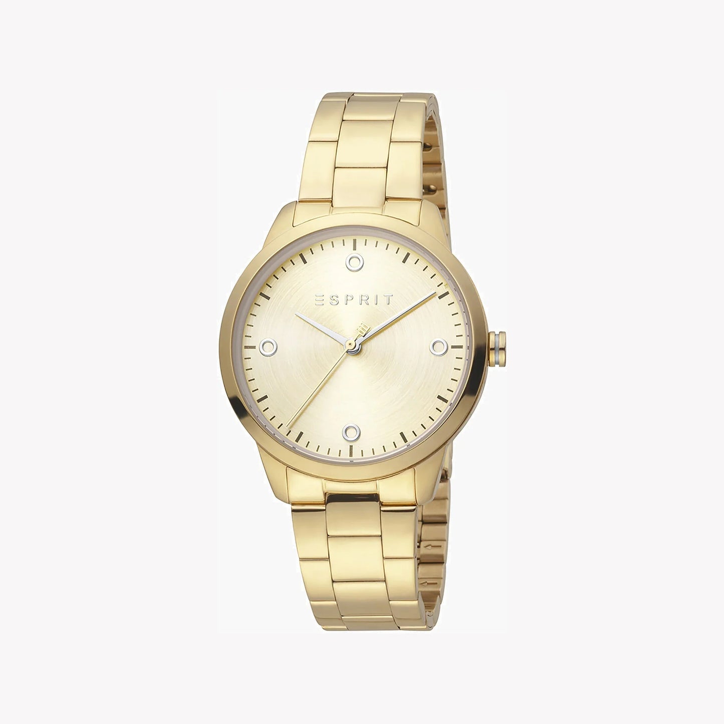 ESPRIT Women's Watch with Gold Stainless Steel Case and Gold Stainless Steel Band-0