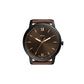 Fossil Minimalist Men's Watch with Leather or Stainless Steel Band, Chronograph or Analog Watch Display with Slim Case Design