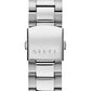 GUESS Men's Stainless Steel Gunmetal Chronograph Bracelet Watch