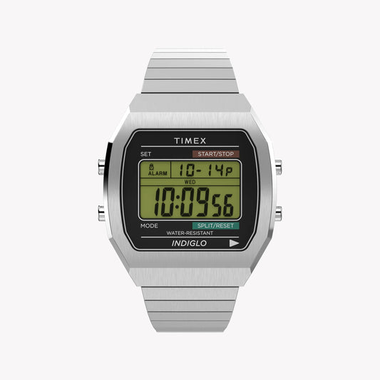 TIMEX TIMEX 80 STEEL PERFECT FIT EXPANSION - MODERN DIGITAL TIMEPIECE FOR EVERYDAY STYLE-0