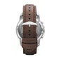 Fossil Grant Men's Watch with Chronograph or Automatic Display and Genuine Leather or Stainless Steel Band