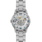 Fossil Townsman Men's Automatic Watch with Mechanical Movement and Skeleton Dial