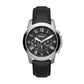 Fossil Grant Men's Watch with Chronograph or Automatic Display and Genuine Leather or Stainless Steel Band