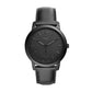 Fossil Minimalist Men's Watch with Leather or Stainless Steel Band, Chronograph or Analog Watch Display with Slim Case Design