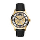 Fossil Townsman Men's Automatic Watch with Mechanical Movement and Skeleton Dial