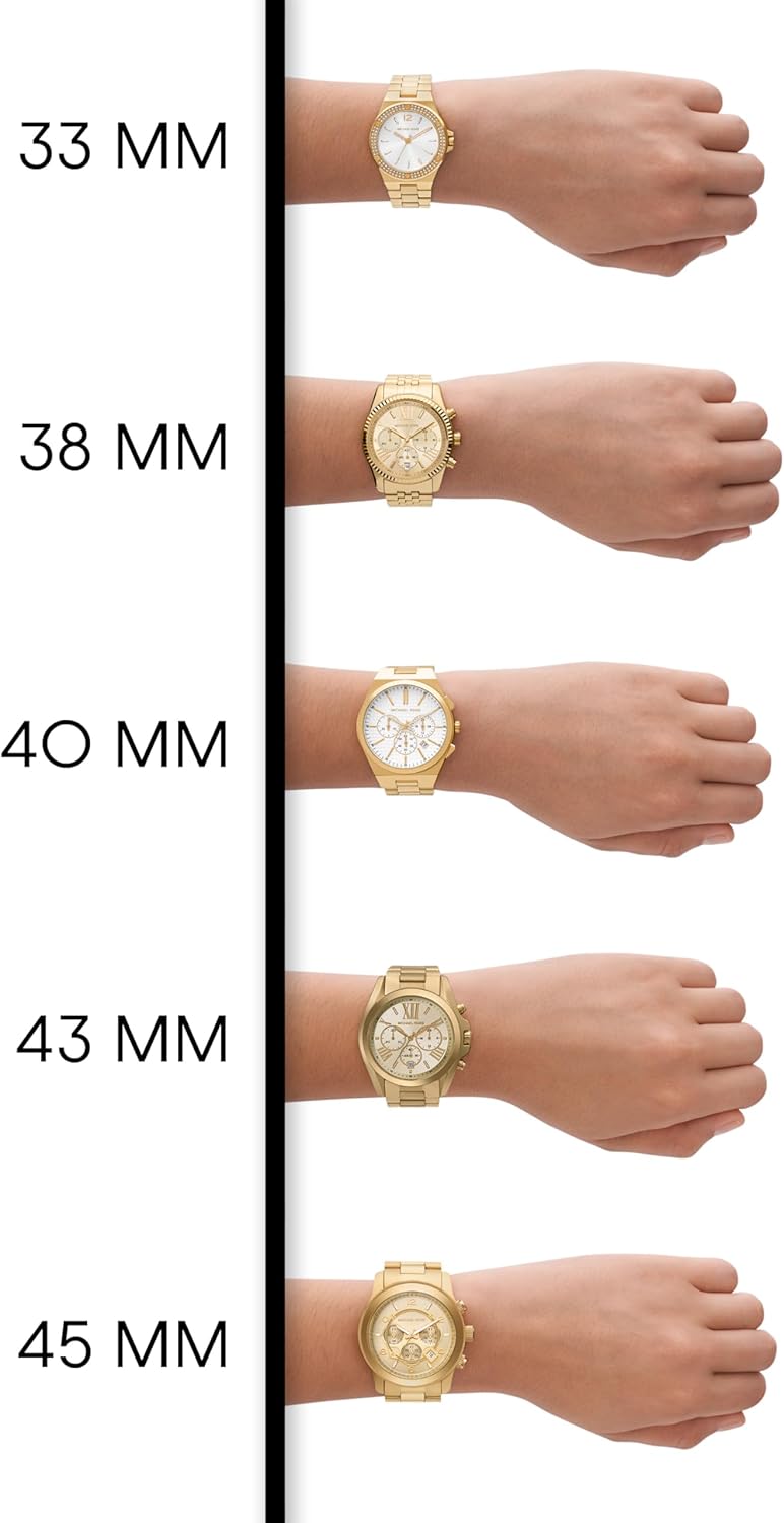 Michael Kors Pyper Three-Hand Gold-Tone Stainless Steel Women's Watch (Model: MK3898)