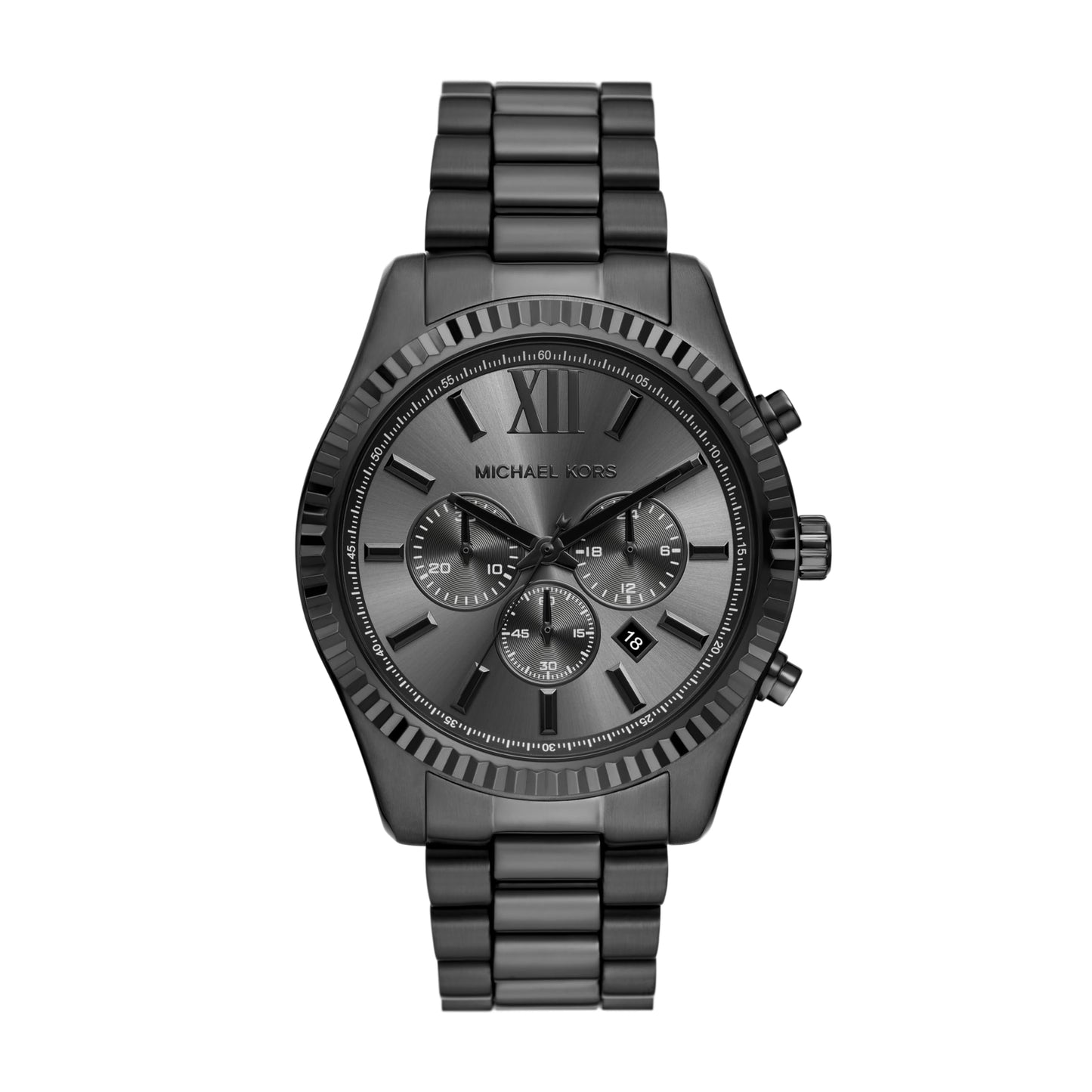 Michael Kors Lexington Men's Watch, Stainless Steel Bracelet Watch for Men