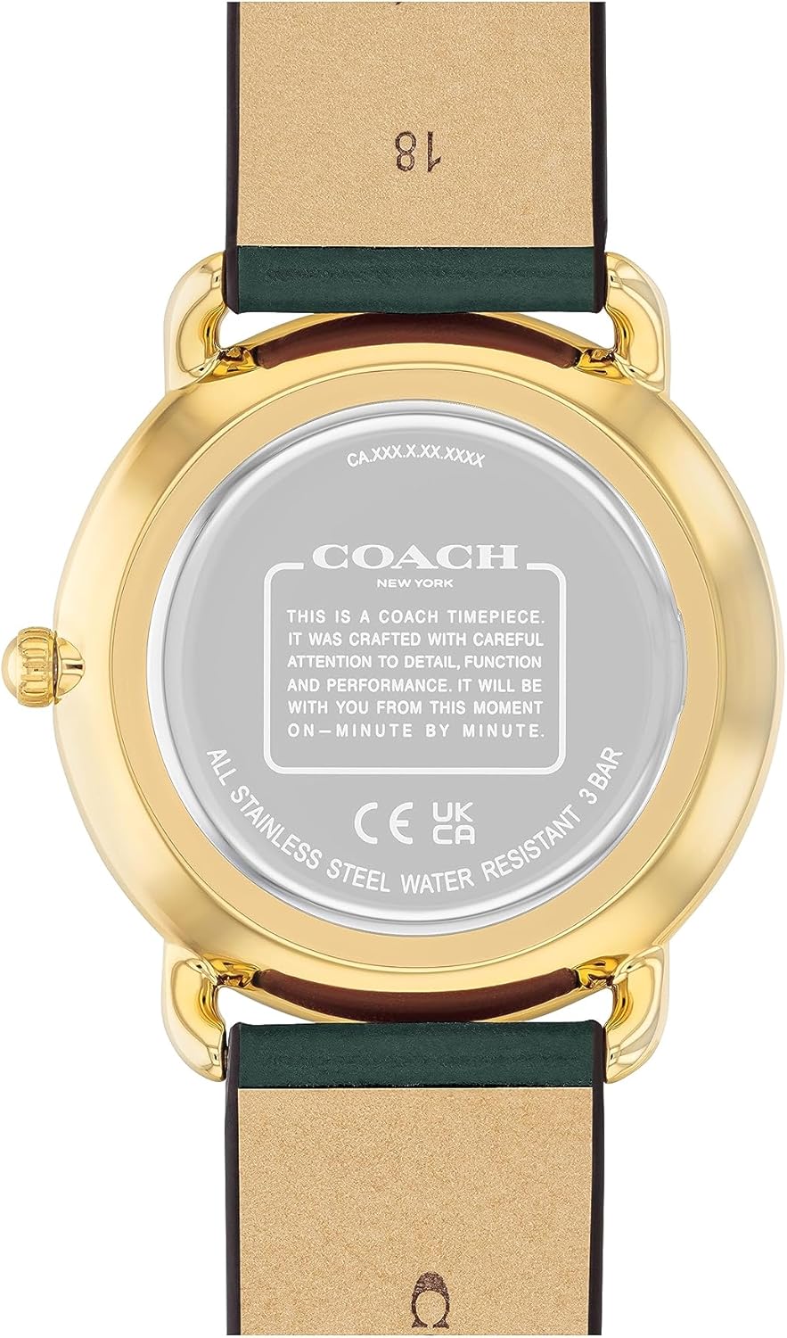 Coach Elliot Women's Watch | Sleek and Minimalist in Design | Timeless Style for Any Occasion | Gifts for Her | Water-Resistant | 36 mm