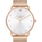 Coach Elliot Women's Watch | Modern Elegance with Iconic Tea Rose Detail | Chic Timepiece for Everyday Wear | Ideal Gift for Her | Water-Resistant | 36 mm