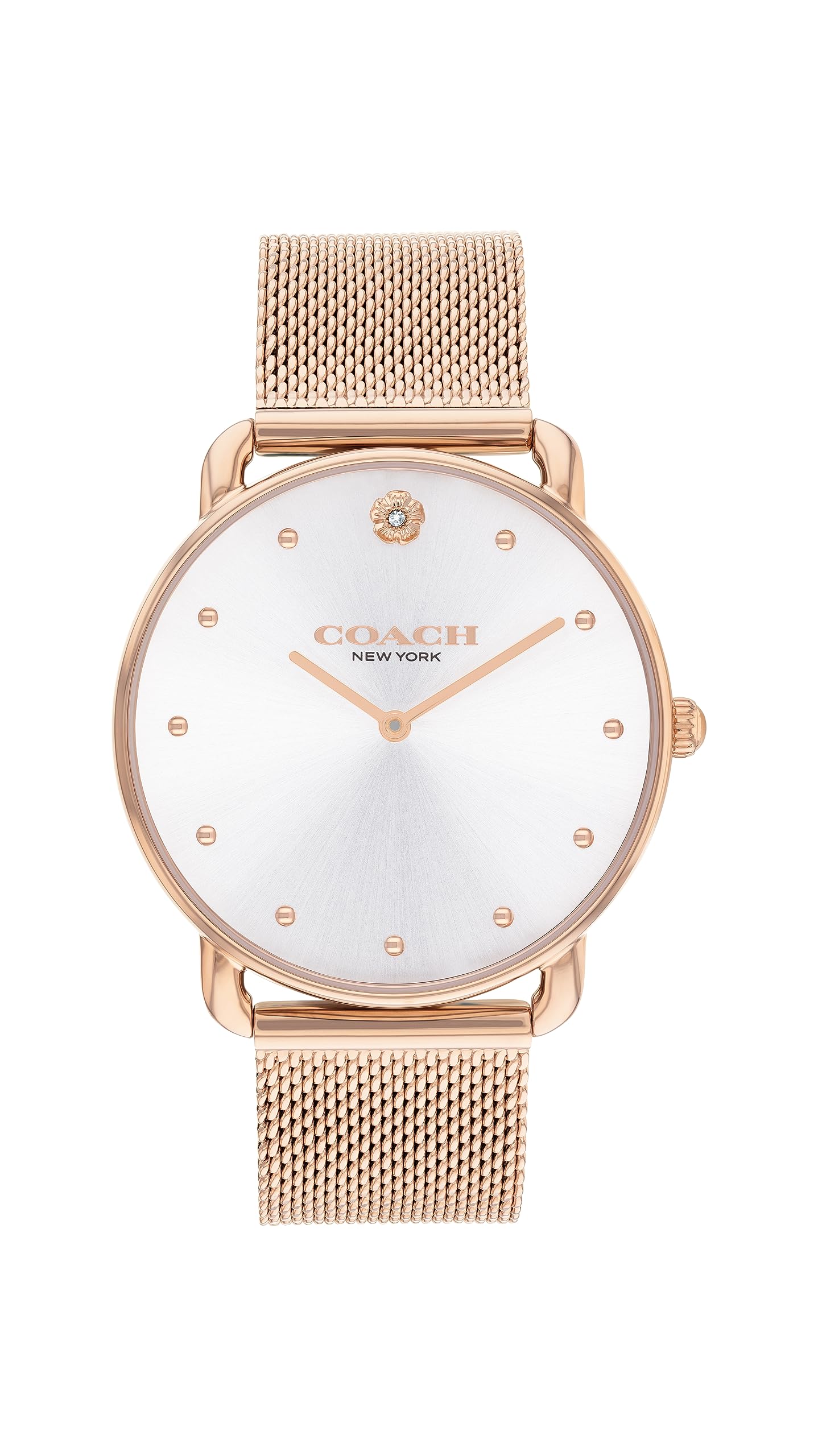 Coach Elliot Women's Watch | Modern Elegance with Iconic Tea Rose Detail | Chic Timepiece for Everyday Wear | Ideal Gift for Her | Water-Resistant | 36 mm