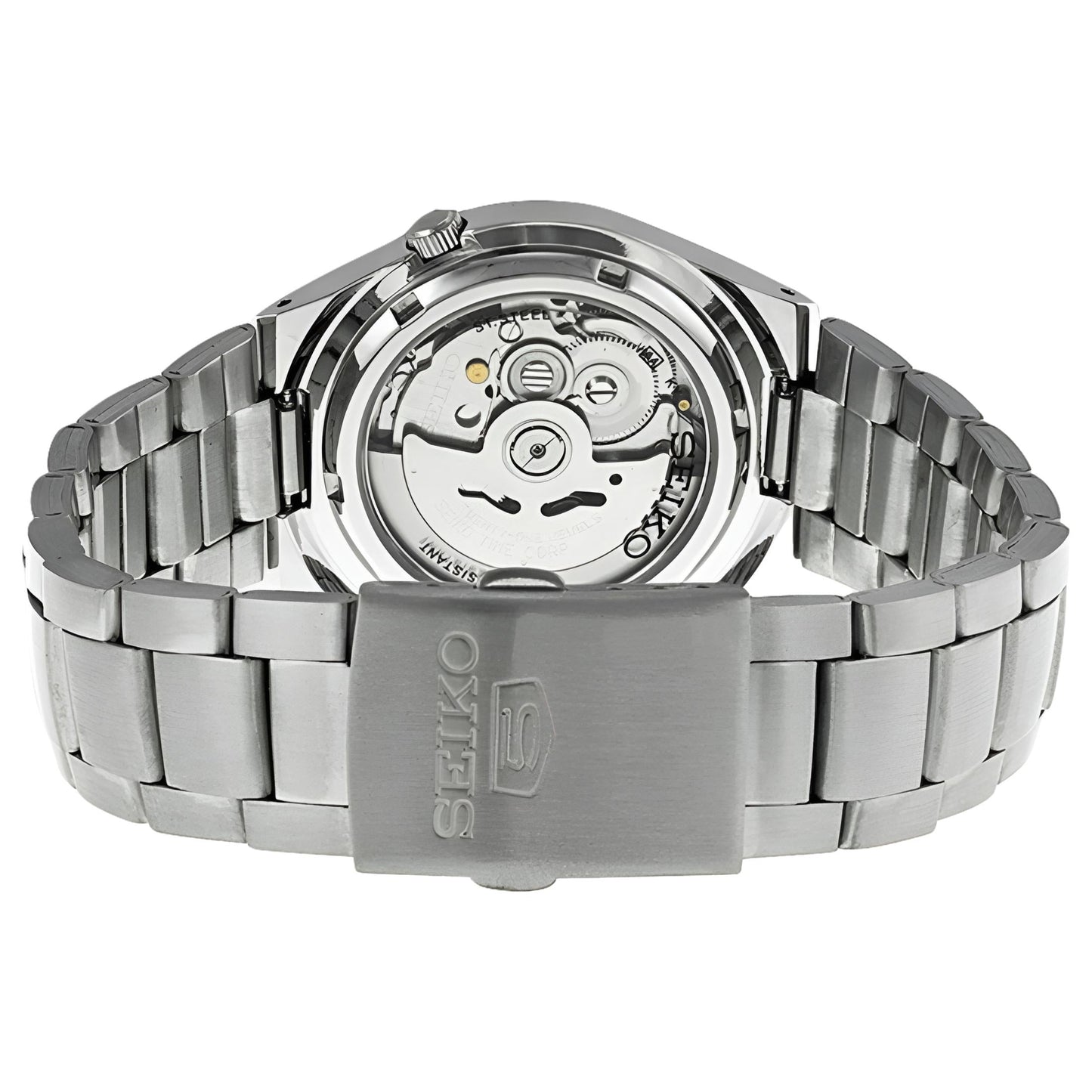 Men'S 5 Automatic SNK615K Blue Stainless-Steel Automatic Dress Watch