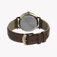 TIMEX SOUTHVIEW GOLD-TONE & BROWN VEGAN LEATHER - ELEGANT ADVENTURE WATCH FOR MEN-2