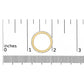 14K Yellow Gold Shared Prong Set Round Diamond Eternity Band Ring (G-H Color, SI1-SI2 Clarity)