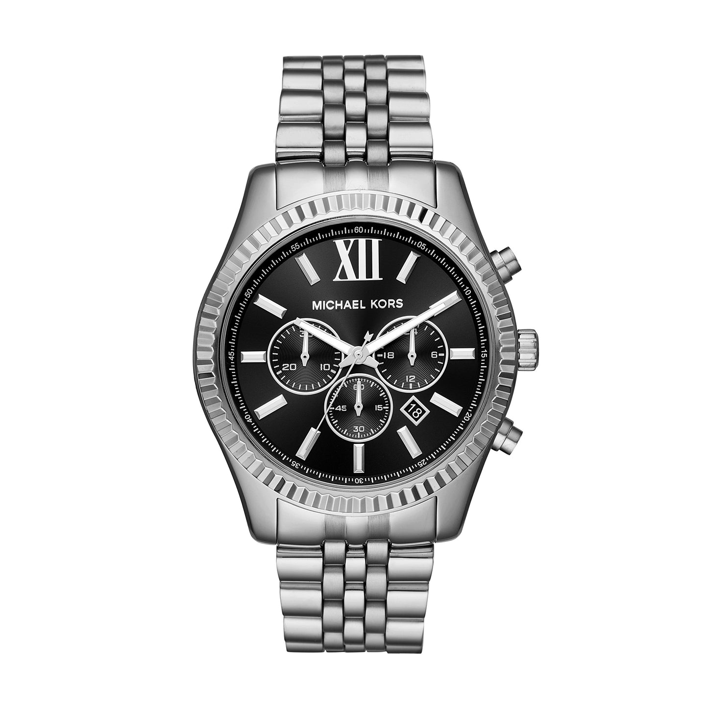 Michael Kors Lexington Men's Watch, Stainless Steel Bracelet Watch for Men