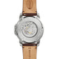 Fossil Grant Men's Watch with Chronograph or Automatic Display and Genuine Leather or Stainless Steel Band