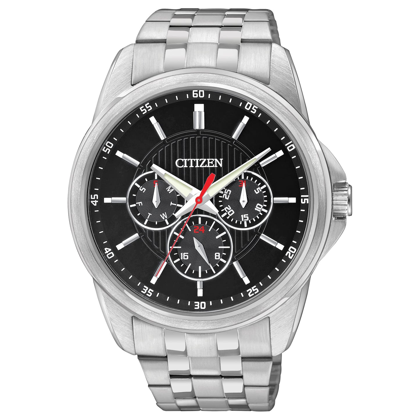 Citizen Quartz Mens Watch, Stainless Steel, Classic