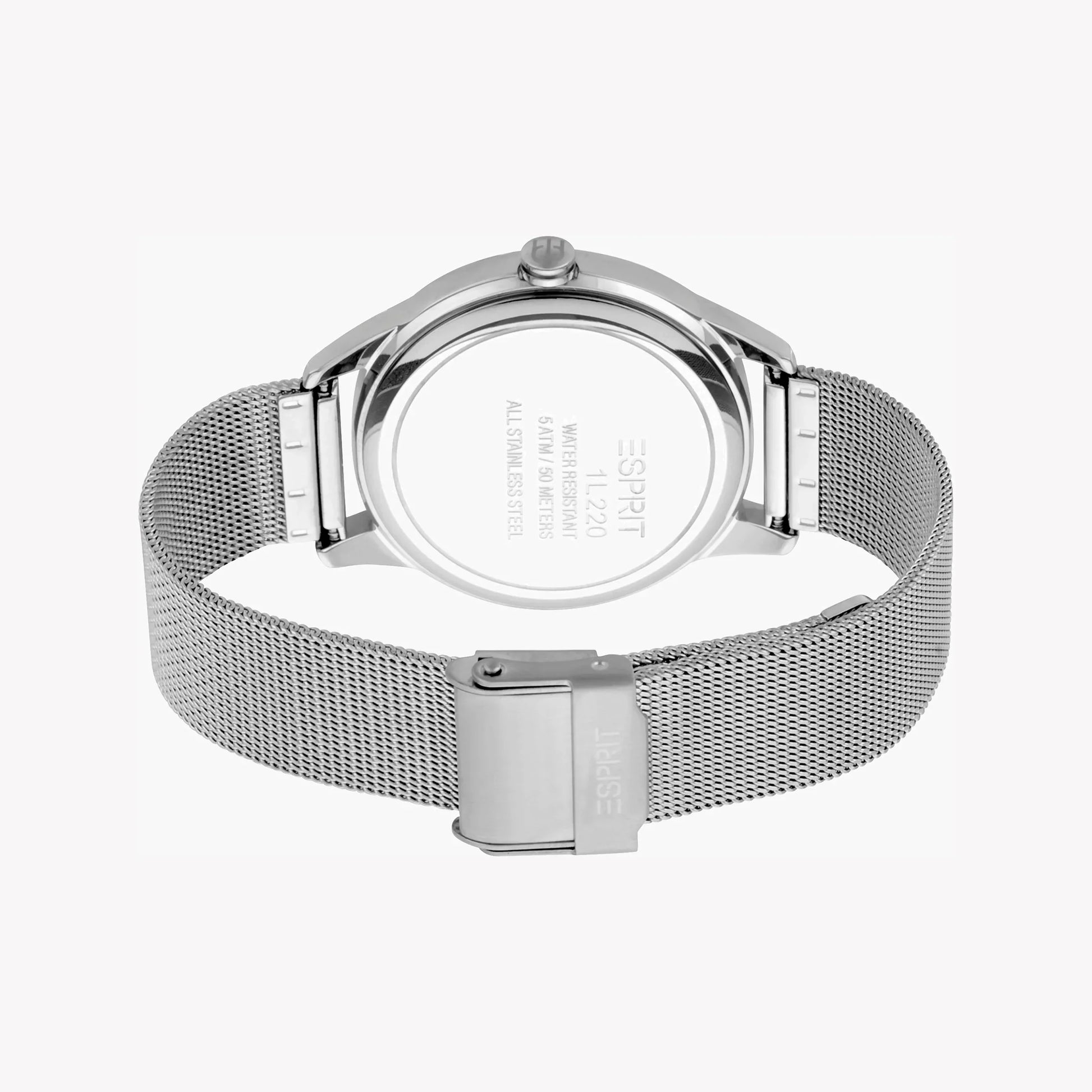 ESPRIT Women's Watch with Silver Stainless Steel Case and Silver Stainless Steel Band-2