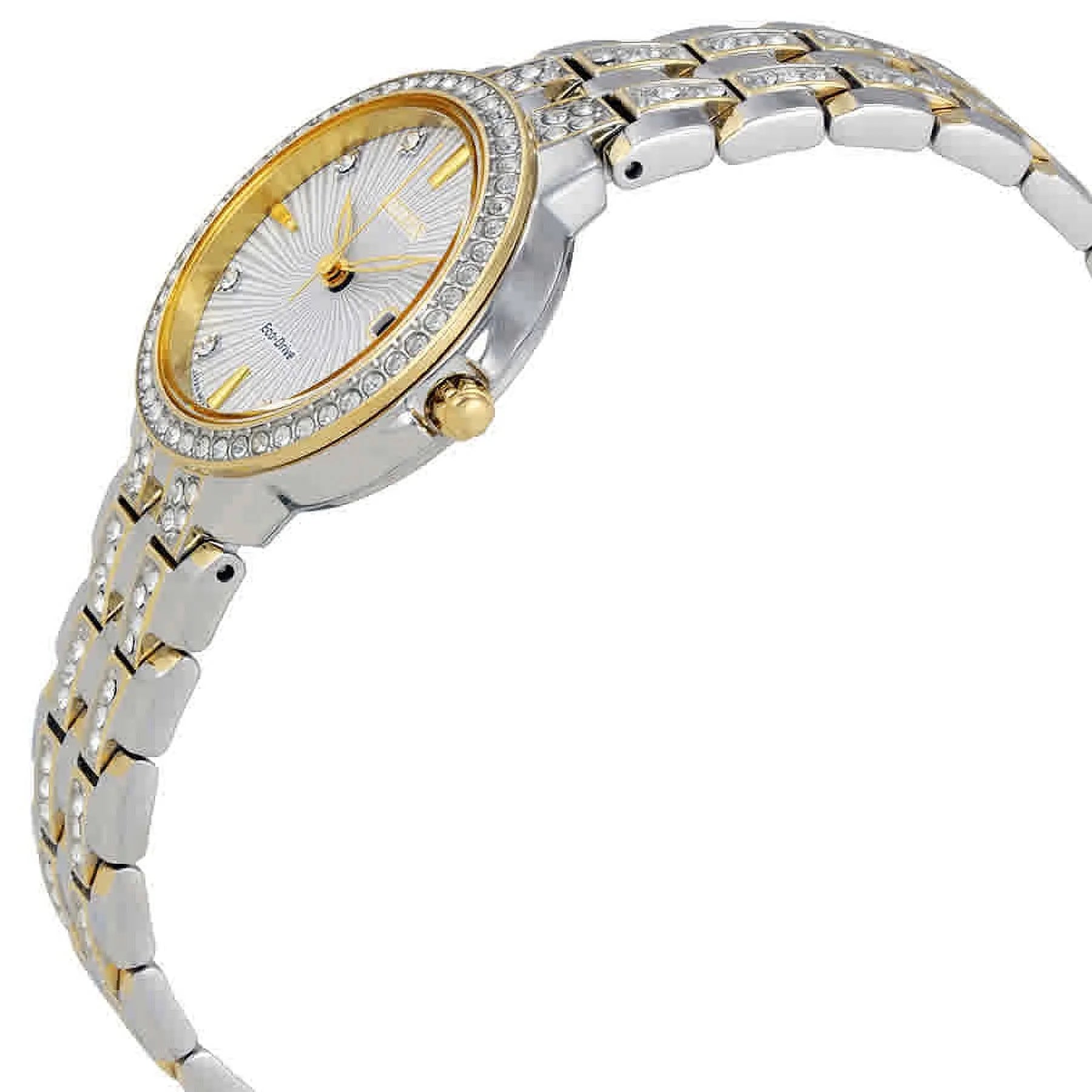 Women'S  Crystal Accent Glitz Watch EW2344-57A