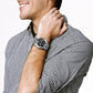 Fossil Nate Men's Watch with Oversized Chronograph Watch Dial and Stainless Steel or Leather Band