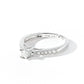 9ct White Gold 0.19ct Diamond Engagement Ring-4