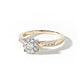 9ct Yellow Gold 0.30ct Diamond Engagement Ring-3