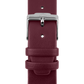 Eco Power Solar Burgundy Vegan Strap Unisex Watch-1