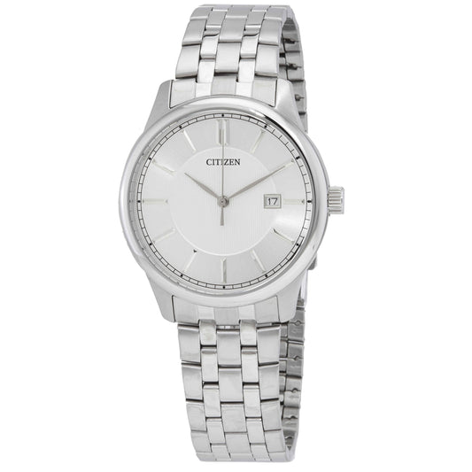 Men'S BI1050-56A Silver Stainless-Steel Quartz Watch