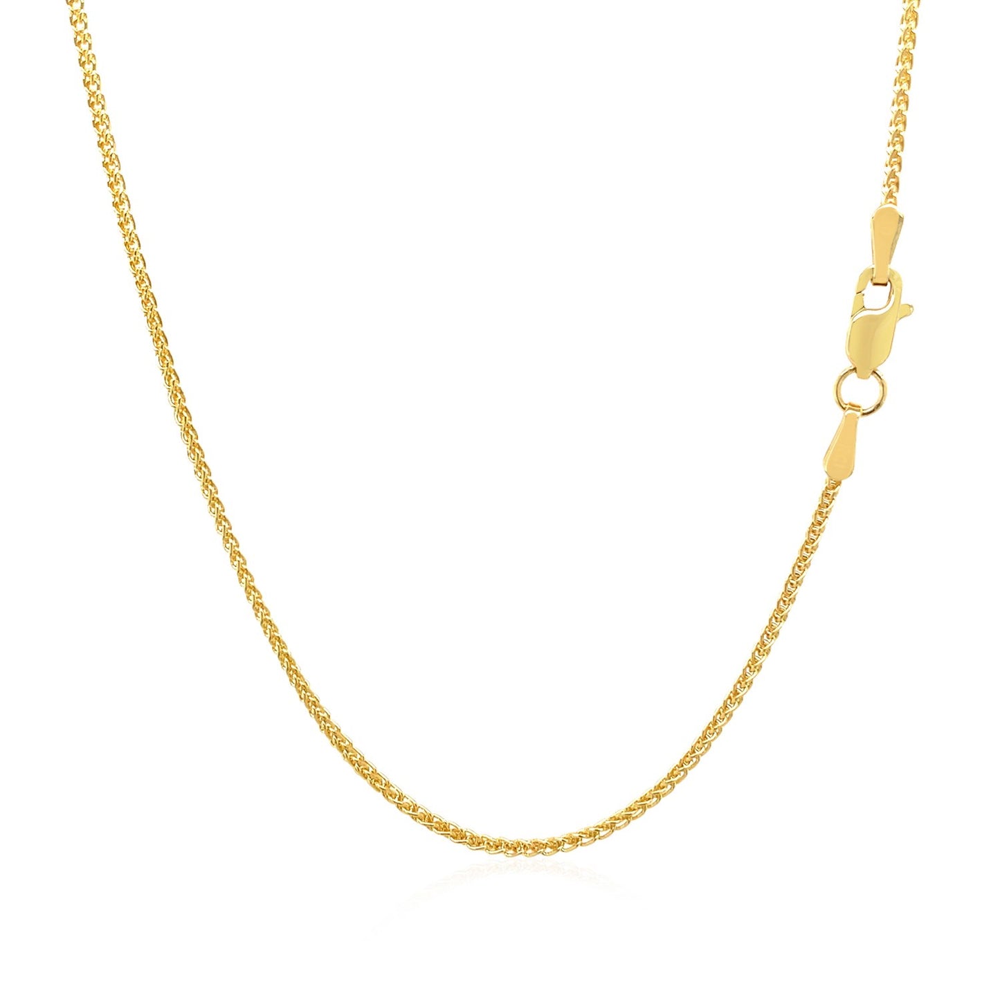 14k Yellow Gold Round Chain (1.2 mm)