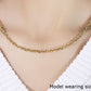 14k Yellow Gold Diamond Cut Cable Link Chain (3.70 mm)