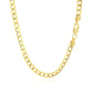 14k Yellow Gold Curb Chain (4.40 mm)