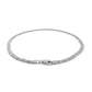 3.5mm 14k White Braided Foxtail Anklet